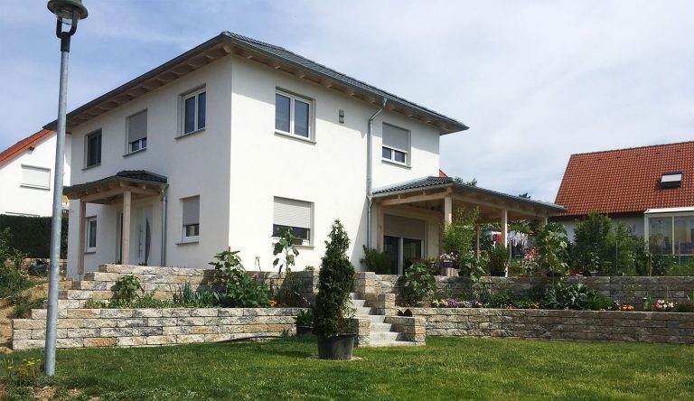 Einfamilienhäuser, Doppelhäuser und Stadtvillen